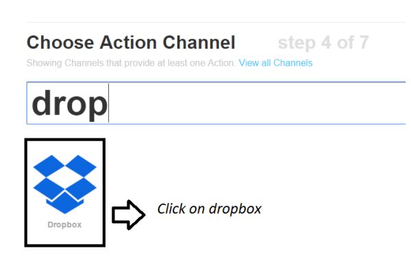 choose action channel